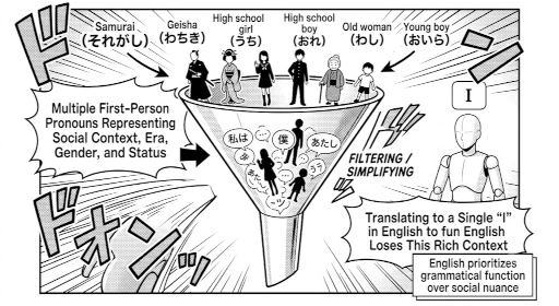 Manga translation filter