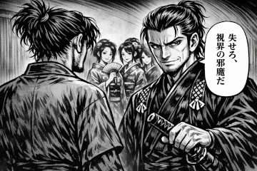 失せろ邪魔だ